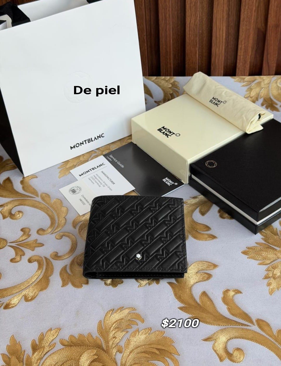 Cartera de piel
